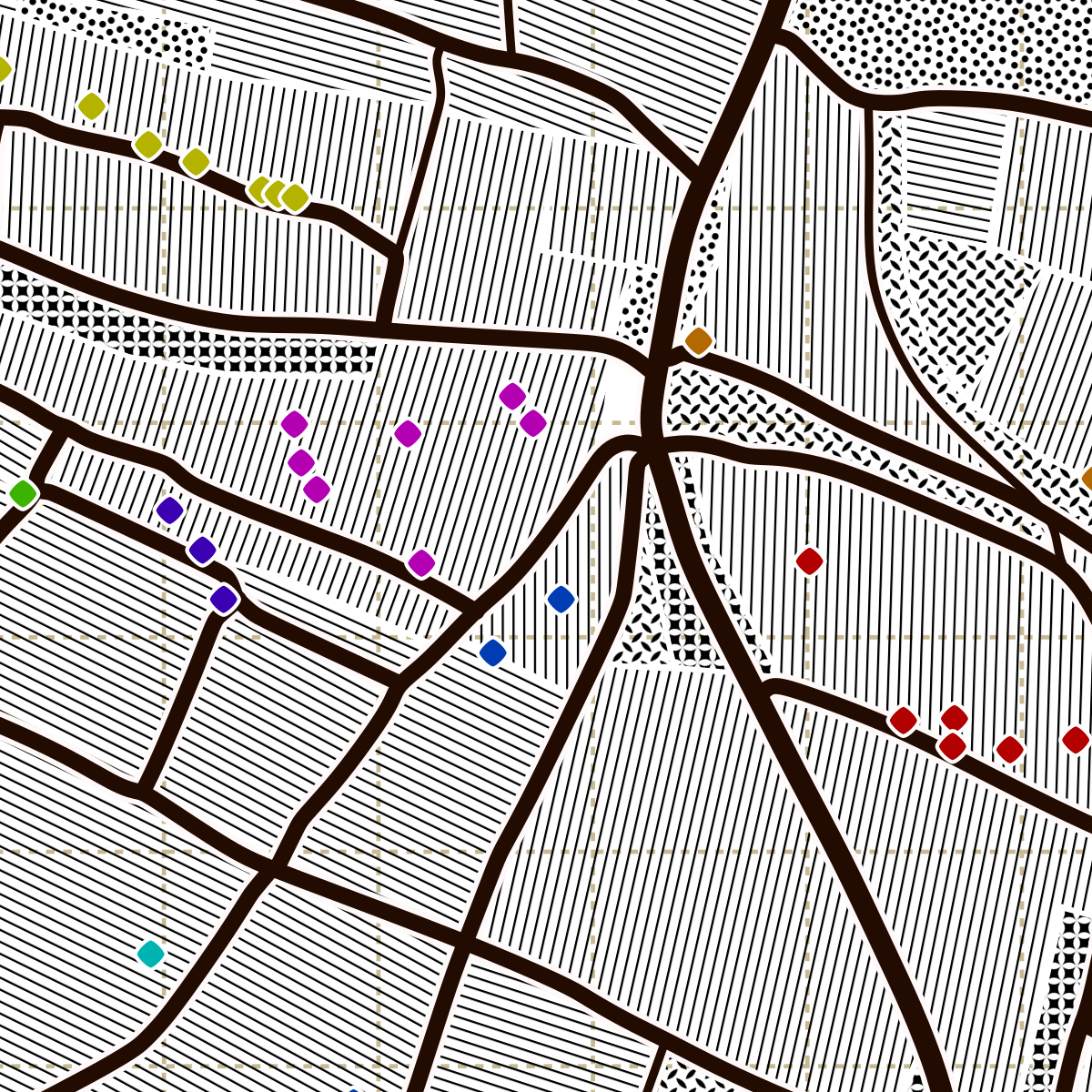 Eine Zählung der Weingartenhütten am Bisamberg